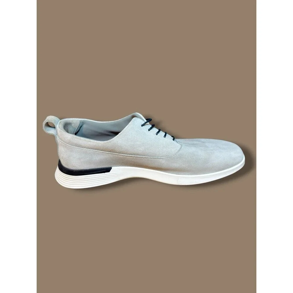 Wolf & Shepherd Crossover Longwing Smoke Suede Mens Shoes Size 11 Comfort Office